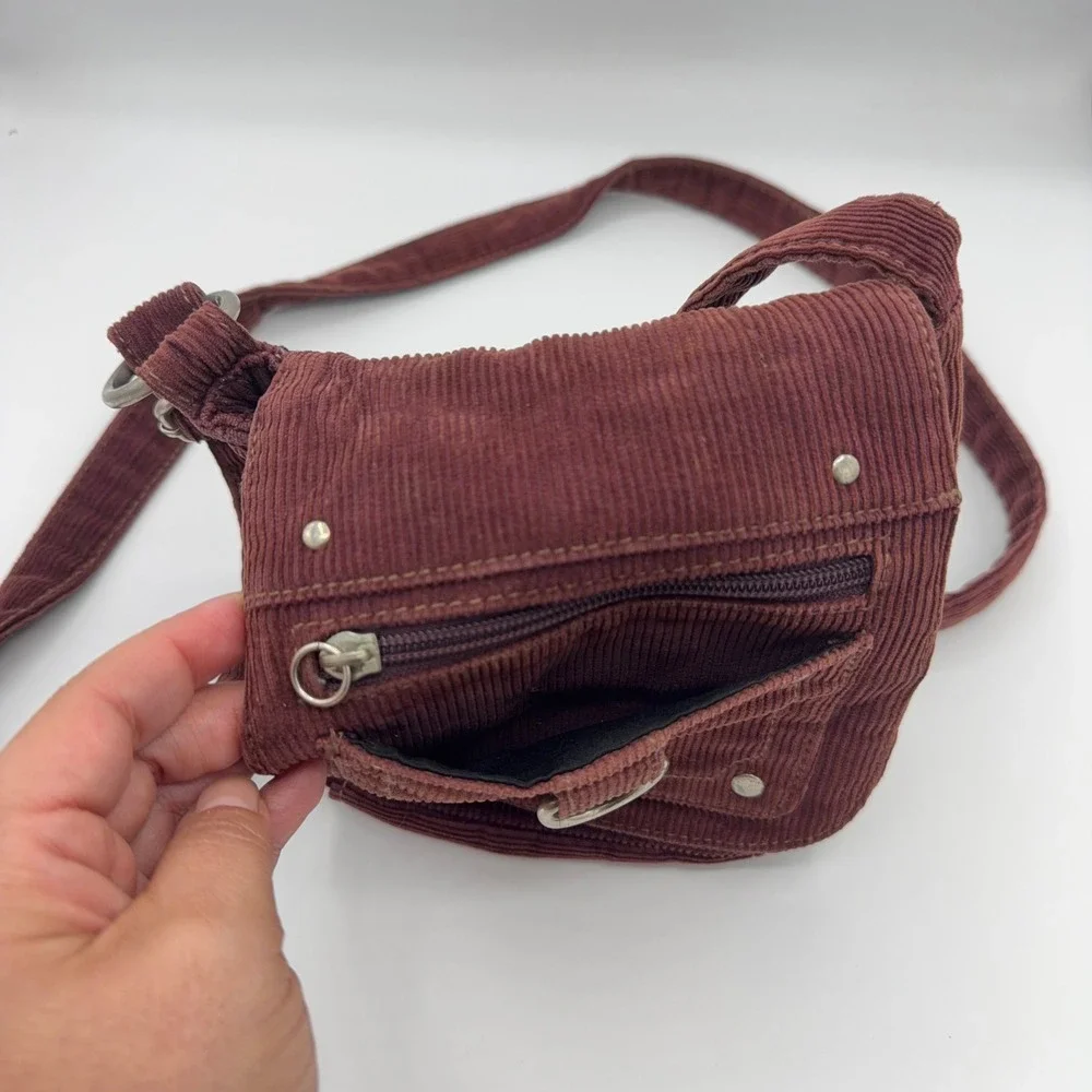 Vintage Y2K Joe Boxer Mini Crossbody Bag Womens Small Utility Flap Pocket